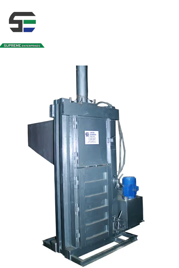 Single Box Hydraulic Baler